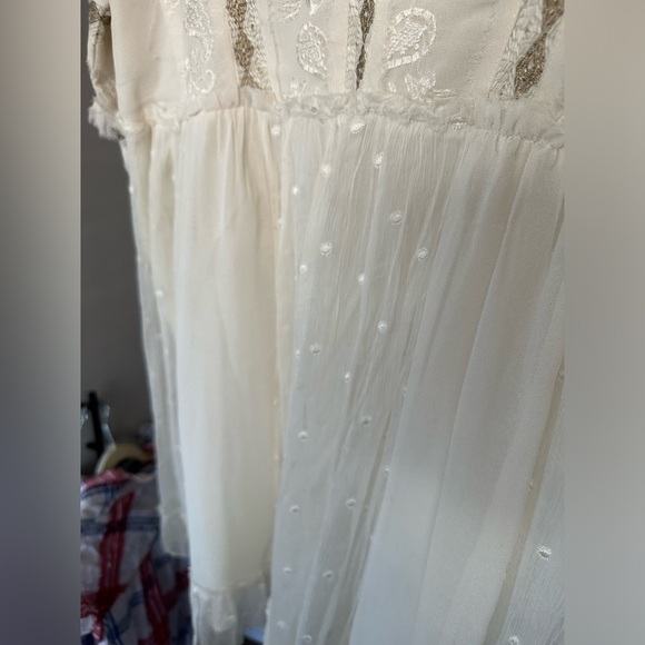 free people cream dress - Picture 5 of 5